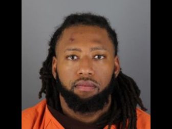 Derrick John Thompson, 27, is suspected of crashing into a car just after 10 p.m. in Minneapolis.