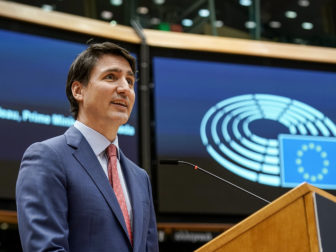 Canadian Prime Ministry Justin Trudeau at UN