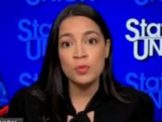 Rep. Alexandria Ocasio-Cortez appears on "State of the Union" on Sunday.