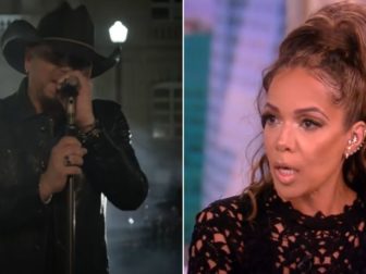 Jason Aldean's new video for "Try That in a Small Town" outraged "View" co-host Sunny Hostin.