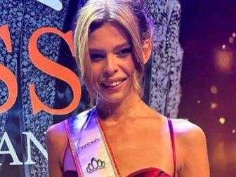 Rikkie Valerie Kolle, the transgender model and winner of the Misse Universe competition for the Netherlands on Saturday.