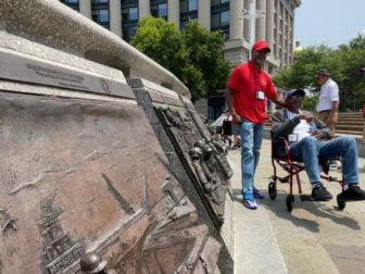 Four Purple Heart veterans of the Vietnam War were treated to a two-day trip to Washington, D.C., in June.