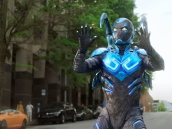 Xolo Maridueña stars as the title character in "Blue Beetle."