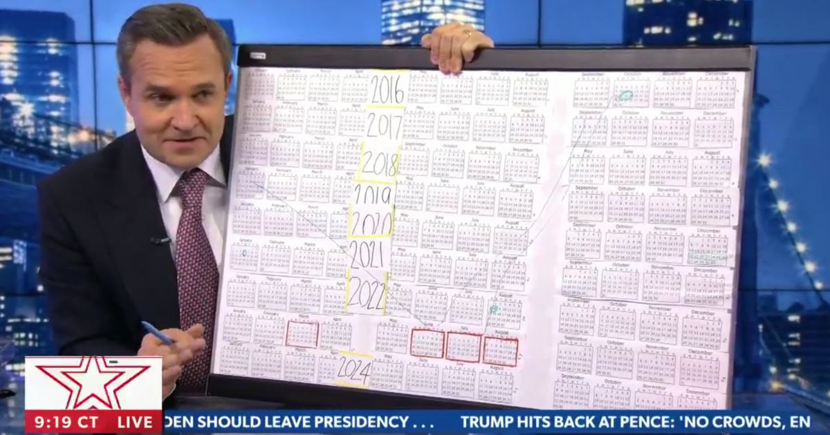 NewsMax's Greg Kelly illustrated the curious timing of the alleged offenses versus the indictments.