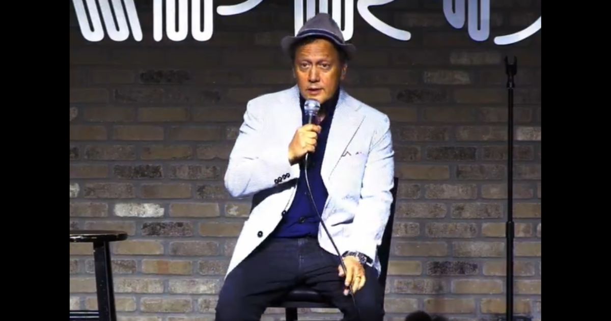 Rob Schneider performs at the Improv.