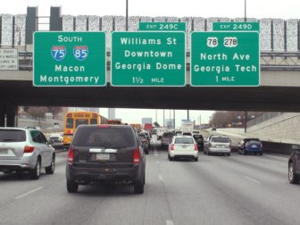 Highway in Atlanta Georgia