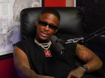 Rapper YG appears on Theo Von's podcast "This Past Weekend."