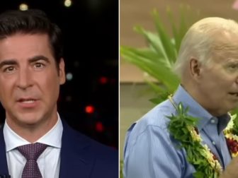 Fox News host Jesse Watters discusses President Joe Biden's recent visit to Maui.