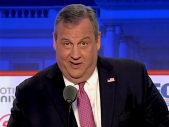 During the second Republican primary debate on Wednesday, former Gov. Chris Christie took a moment to take a shot at former President Donald Trump, but his comment wasn’t as well-received as he would have liked.