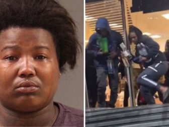 Dayjia Blackwell was hit with six charges on Wednesday after filming herself engaging in mass looting in Philadelphia.