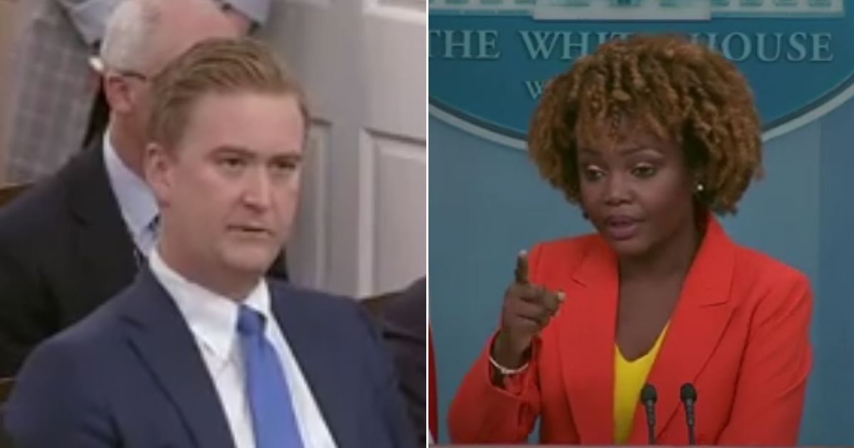 Peter Doocy once again irked White House press secretary with his question about the flood of illegal aliens crossing the U.S. southern border.