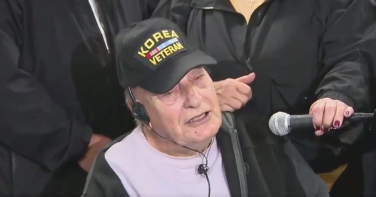 Frank Tammaro, a 95-year-old Korean War veteran, was kicked out of his nursing home in New York City in order to convert the home into a shelter to illegal immigrants.