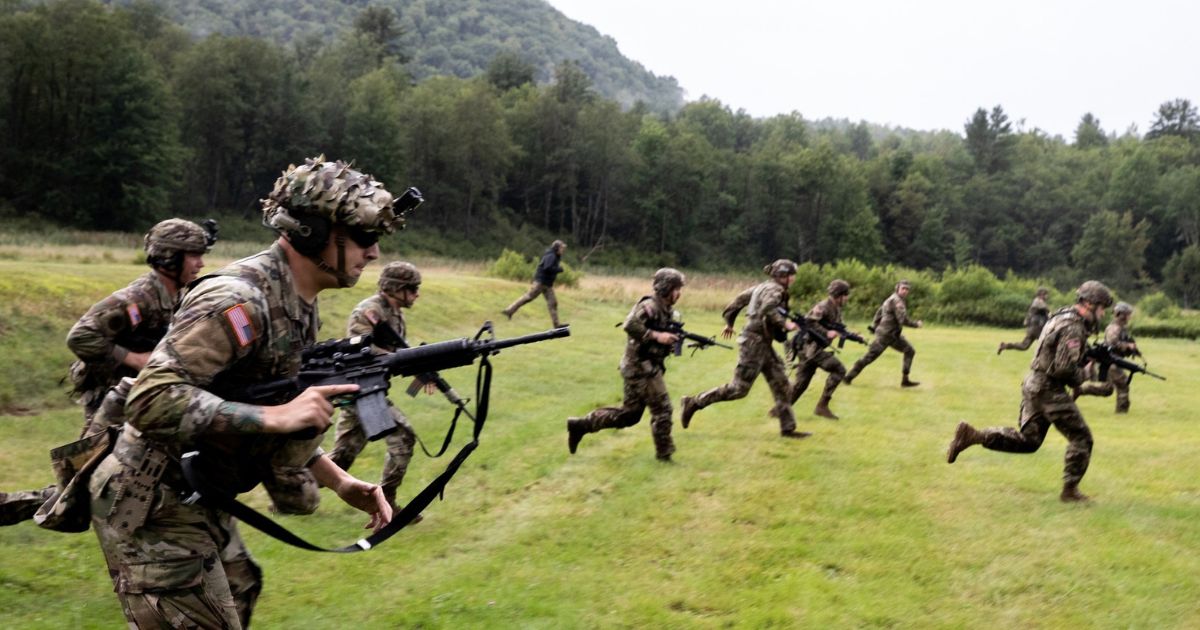 Soldiers and airmen from the Massachusetts National Guard participate in the Marksmanship Advisory Council regional match championship at the Camp Ethan Allen Training Site in Vermont in August.