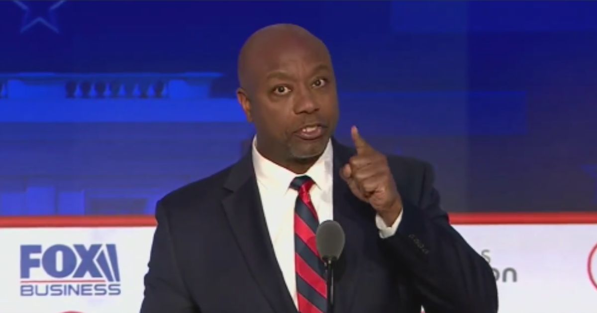 Sen. Tim Scott of South Carolina argued during the Republican primary debate on Wednesday night that many of the issues faced by blacks today are not a legacy of slavery, but of President Lyndon Johnson's "Great Society."