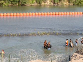 A federal judge on Wednesday ordered the state of Texas to remove buoy barriers from the Rio Grande, which Gov. Greg Abbott had put in place to deter migrants from entering his state illegally.