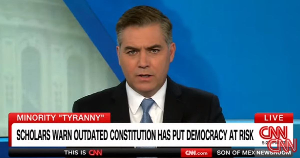 CNN former White House correspondent Jim Acosta on "Newsroom" on Saturday.