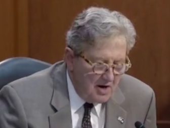 Sen. John Kennedy of Louisiana speaks to Congress.