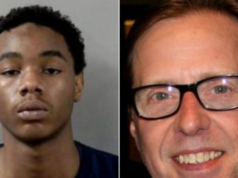 Fifteen-year-old Lamar Patrick Kemp, left, is charged with murder in the death of Theodore Lawson, right.