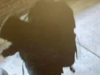 The Chautauqua County Sheriff’s Office released photos of a man it believes is a person of interest in two arson fires that were set at two churches in Brocton, New York, on Monday. They are asking for help identifying the man.