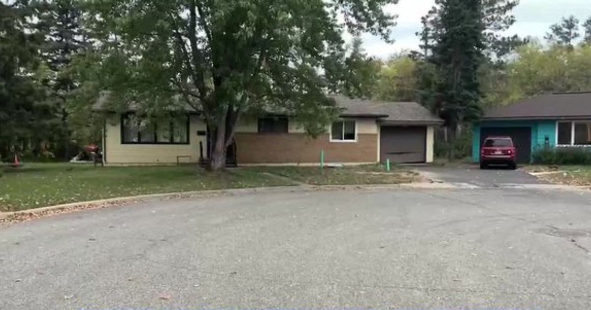 The house in Bemidji, Minnesota, where an alleged gang rape of young girls occurred