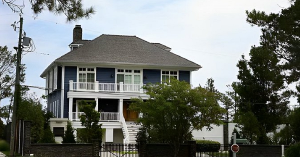 Joe Biden's vacation home in Rehobeth Beach, Delaware.