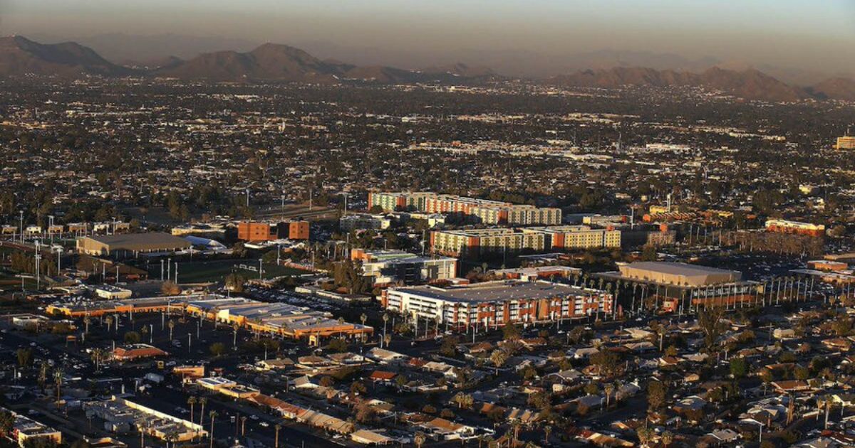 The above image is of Grand Canyon University in Phoenix.