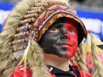 During Sunday's NFL game between the Kansas City Chiefs and the Las Vegas Raiders, a young Chiefs fan became the center of controversy for his alleged "blackface." But that wasn't the whole story, as his face was painted both black and red, and now his mother is speaking out to shed more light on the matter.