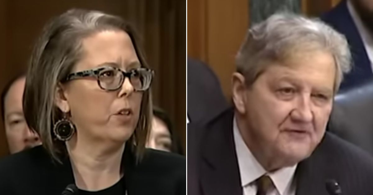 GOP Sen. John Kennedy of Louisiana grilled judicial nominee Sarah Hill Wednesday.