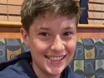 Knox MacEwewen, a boy who collapsed during a 5K run on Saturday and later died.