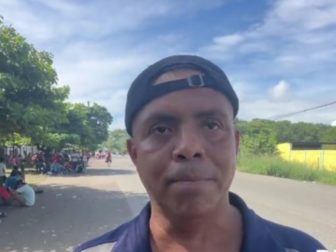 Irineo Mujica, organizer for the large migrant caravan, spoke out regarding the Biden administration's immigration problems.