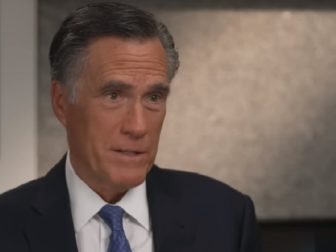 Utah Sen. Mitt Romney appears in an October interview on "Person to Person."