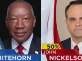 Democrat Henry Whitehorn beat Republican John Nickerson by one vote in a Louisiana runoff election.