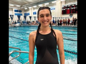 Meghan Cortez-Fields is a transgender swimmer who was born male.