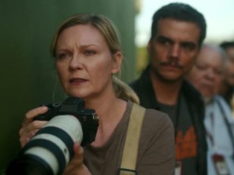 Kirsten Dunst stars in "Civil War," about 19 U.S. states that secede from the union, opening in April 2024.