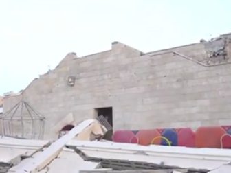 In a video posted to X on Tuesday, the IDF showed how Hamas used civilian areas, such as this kindergarten, as places of operation in Gaza.