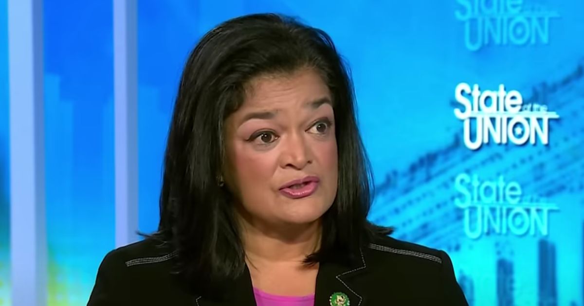 Democratic Rep. Pramila Jayapal appeared on CNN's "State of the Union" on Sunday.