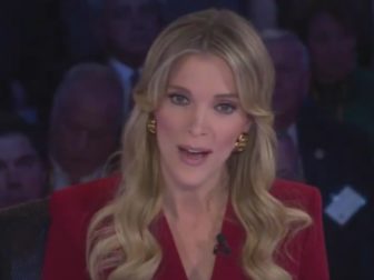 Megyn Kelly moderates the fourth GOP presidential primary debate on Wednesday.