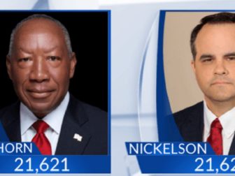 Democrat Henry Whitehorn and Republican John Nickelson, ended a race for sheriff in Caddo Parrish, Louisiana, separated by one vote. A judge has ordered a new election.