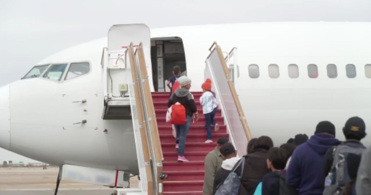 Texas Gov. Greg Abbott flew over 120 migrants to Chicago on Tuesday.