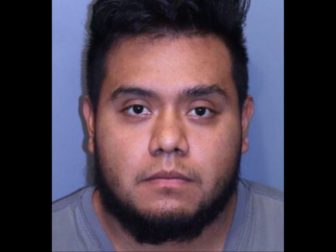 Erik Santillan is charged with aggravated rape.