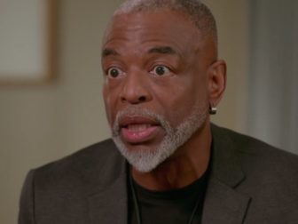 "Roots" star LeVar Burton was stunned to learn he had a white relative who served in the Confederacy during the U.S. Civil War.