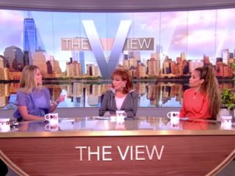 “The View” hosts got into it while discussing Trump’s removal from state ballots on Tuesday.