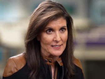 Former South Carolina Gov. Nikki Haley is interviewed by NBC News on Sunday.