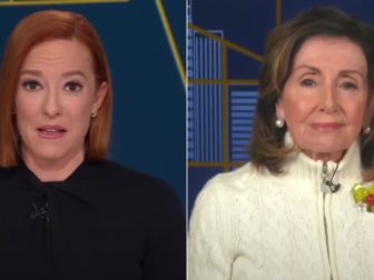 On Monday, former Speaker of the House Nancy Pelosi, right, appeared on MSNBC's "Inside with Jen Psaki," where she discussed the recent death of Alexei Navalny with Psaki, left, and the two began to discuss a wild Donald Trump-Russia conspiracy.