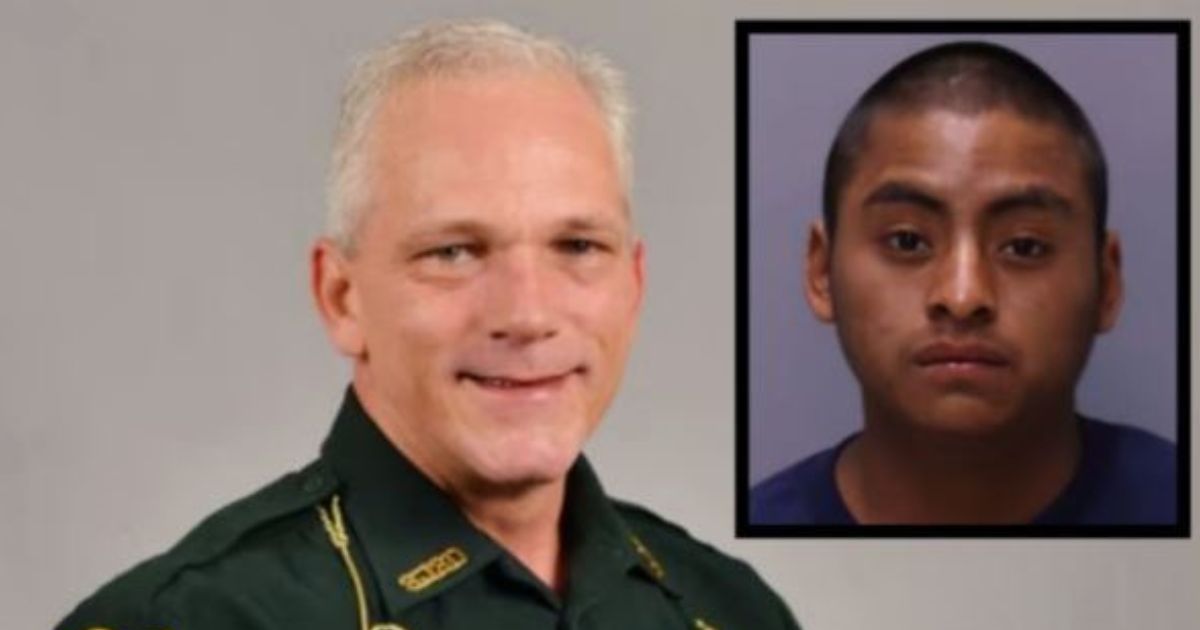 Sgt. Michael Kunovich, left, and Virgilio Aguilar Mendez.