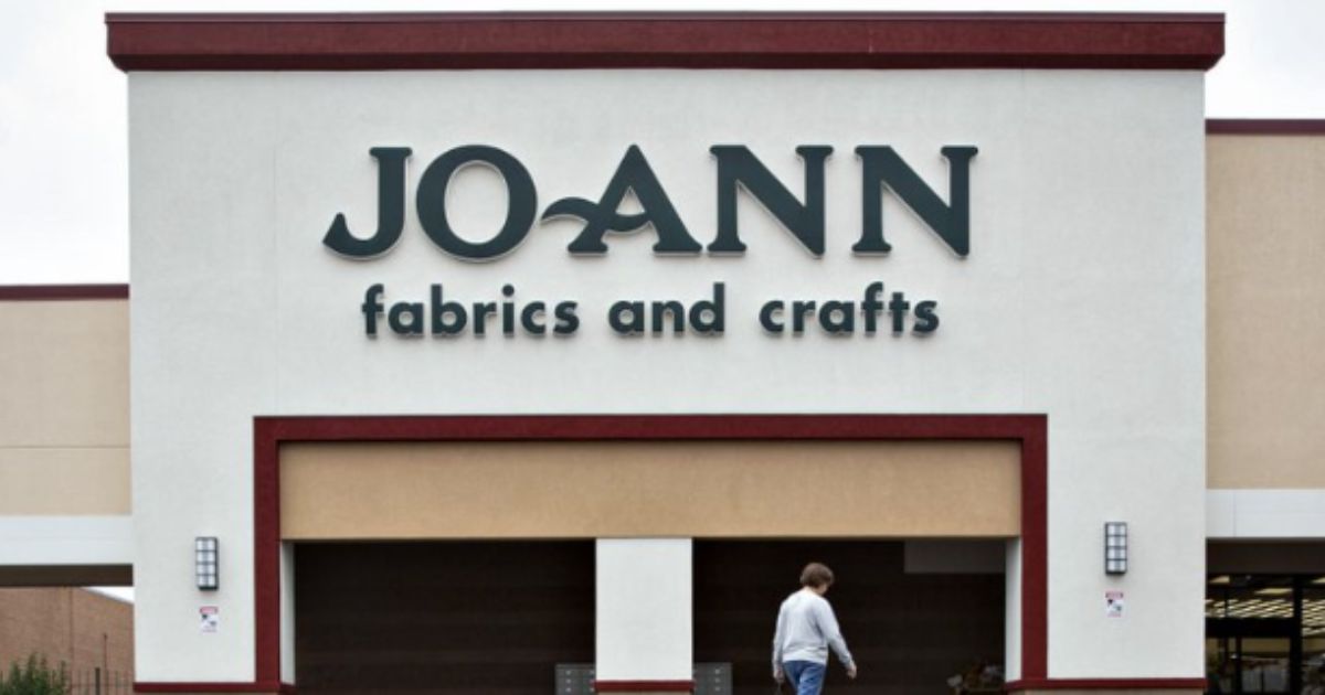 A woman walks into a Joann store in Davenport, Iowa, on Sept. 19, 2018.