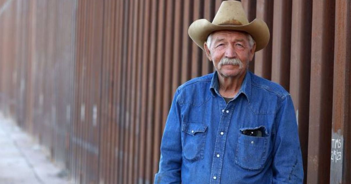 Rancher John Ladd owns land right next to the border of Mexico in Arizona.