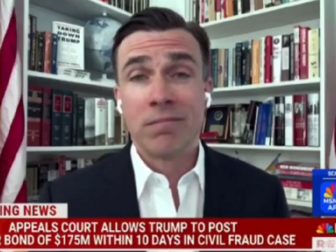 Tristan Snell, a former New York assistant attorney general, appears on MSNBC on Monday.