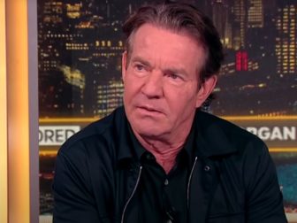 Actor Dennis Quaid told Piers Morgan he plans to vote for Donald Trump in November.