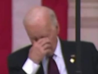 Video from a Monday Memorial Day address has supporters of President Joe Biden claiming he was silently reflecting on the day, while those who are against him claim he was caught sleeping.
